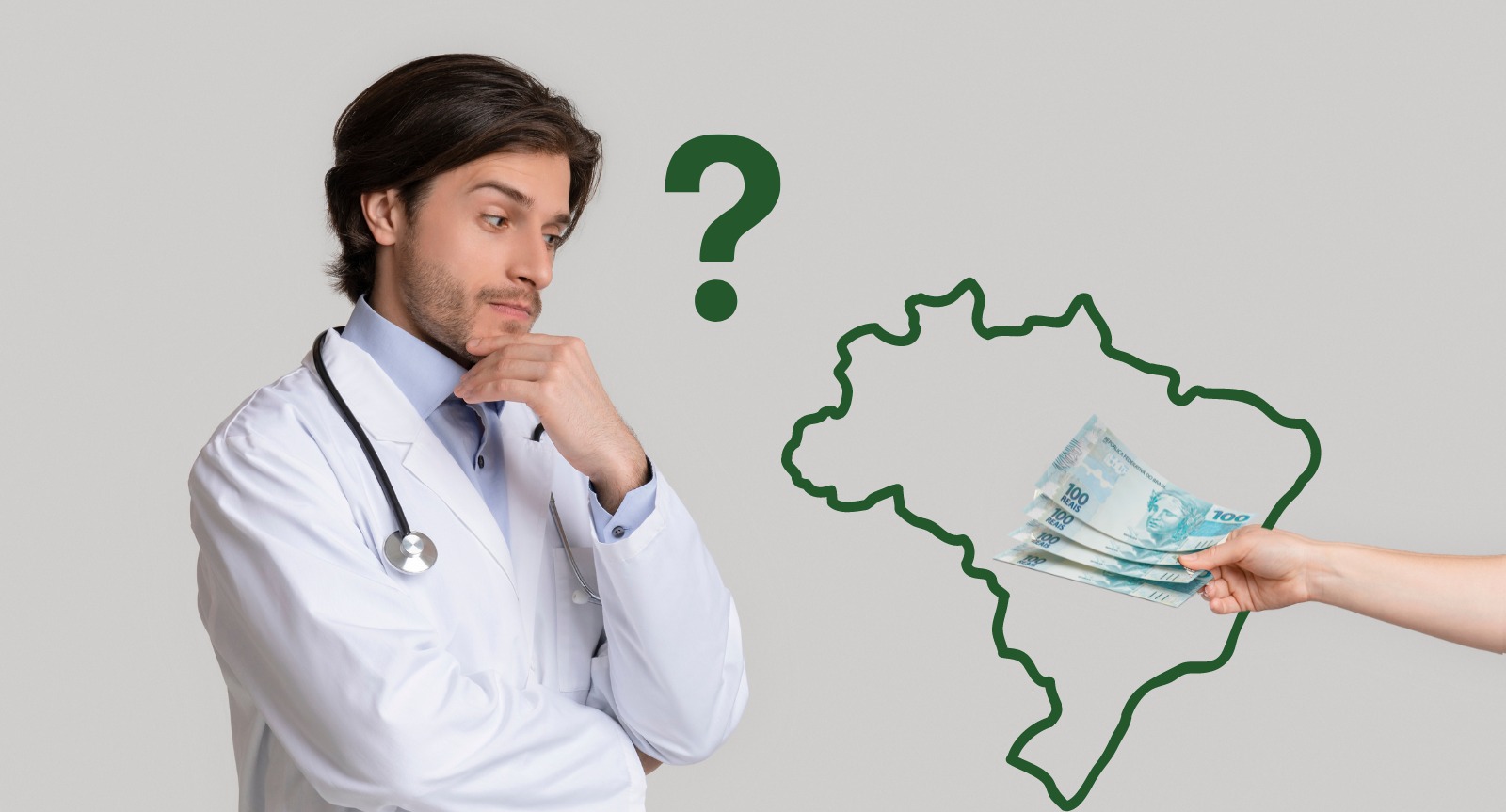 Descubra quanto ganha um médico que trabalha no Brasil?